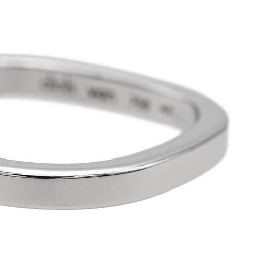 Bague 49 Dinh Van Bague Alliance Alliance carrée Or blanc 58 Facettes 1819466CN