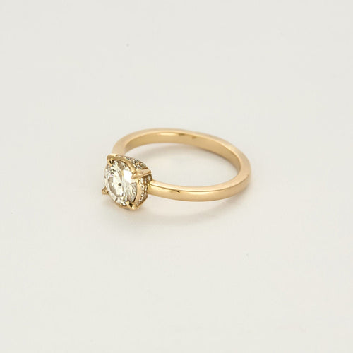 Bague 54 Bague en or rose et diamants 58 Facettes B250646