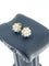 Boucles d'oreilles Boucles d'oreilles fleur en or jaune avec diamants certifié HRD 58 Facettes