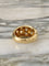 Bague 53 Bague boule constellation en or jaune 18k et diamants 58 Facettes