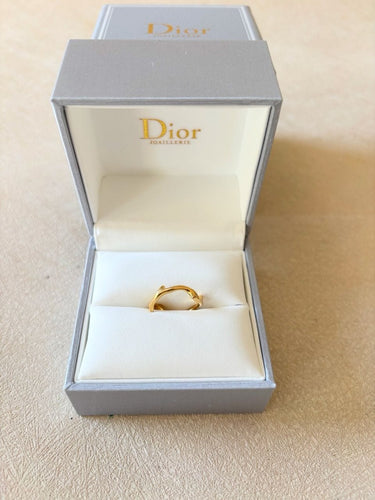 DIOR - Bague Bois de Rose or jaune