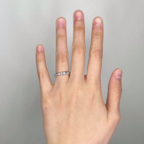 Demi Alliance - Or & Diamants 58 Facettes 220113R