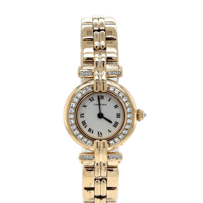 Montre CARTIER - Montre Colisée or jaune diamants 58 Facettes 1.0000226/1