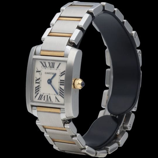 Montre Cartier Montre Tank Francaise Pm 58 Facettes MT40801