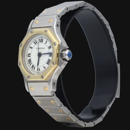 Montre Cartier Montre Santos Octagon 58 Facettes MT41415