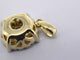 Pendentif Pendentif en or jaune avec diamant taille brillant 58 Facettes 2081