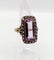 Bague 52.5 Bague marquise victorienne améthyste et diamants taille rose en or 18k et argent 58 Facettes A06427