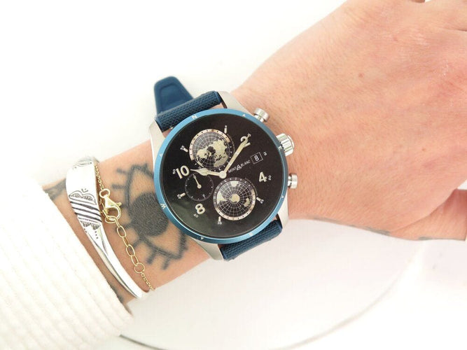 Montre montre connectee MONTBLANC smart summit 3 titane mb131800 58 Facettes 266969