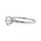 Bague  Solitaire Or blanc Diamant