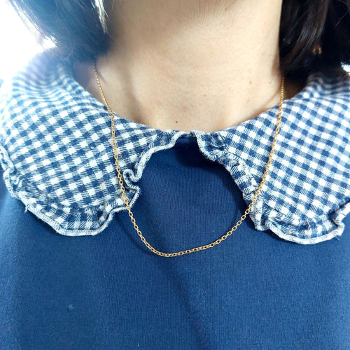 Collier Chaîne maille forçat or jaune 58 Facettes 235