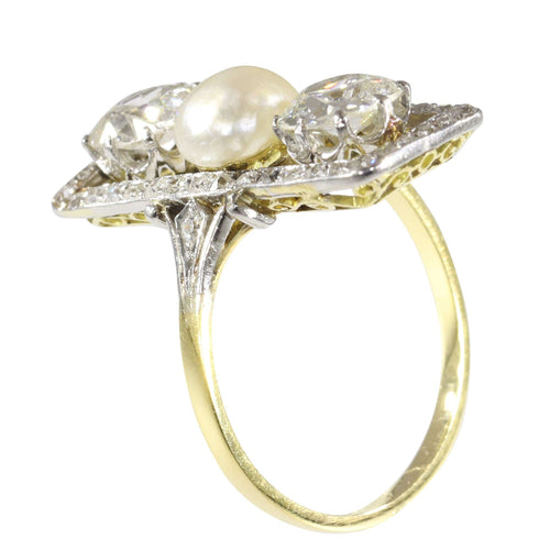 Bague 56 L'héritage de l'amour : faire le pont entre déco et romance 58 Facettes 19225-0098