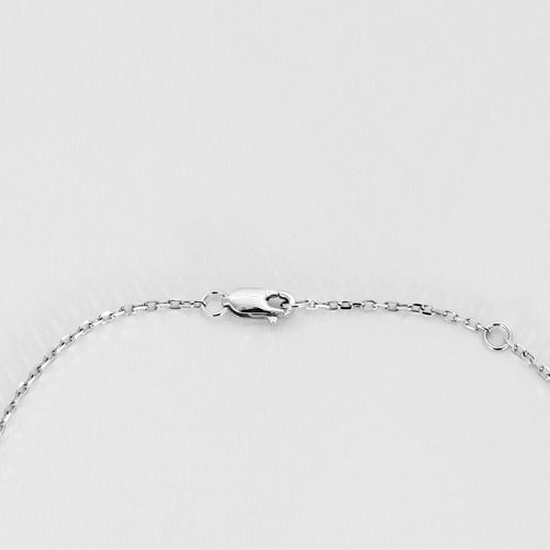 Pendentif DINH VAN - Double Coeurs - pendentif or blanc et diamants 58 Facettes 250010