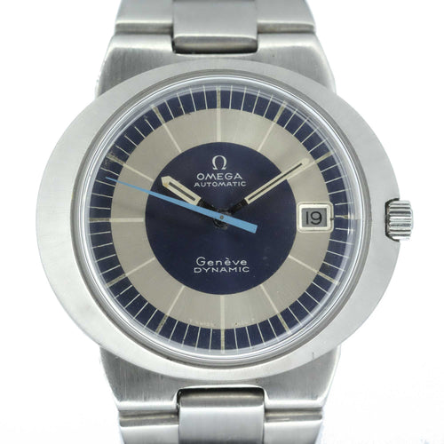 Montre Omega - Montre Genève Dynamic automatique acier, 1969 58 Facettes