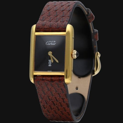 Montre Cartier Montre Tank Vermeil 58 Facettes MT41725