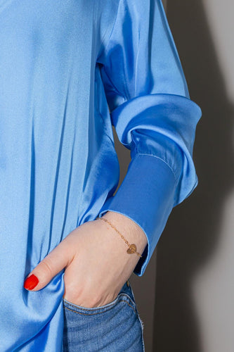 Bracelet Ginette NY Bracelet  Angele mini heart  Or rose 58 Facettes 4563808CN