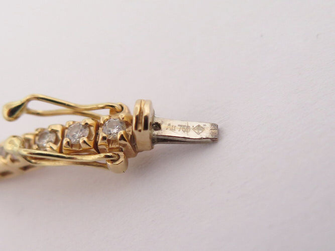 bracelet MAUBOUSSIN tu es ma riviere d'amour or jaune & diamants 2ct