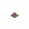 Bague 56 Bague or jaune sertie d'un rubis et diamants 58 Facettes