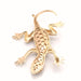 Brooch Salamander brooch Pink gold Diamonds 6.94 ct 58 Facettes