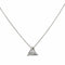 Collier Collier Or blanc Diamant 58 Facettes 3747940CN