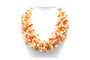 Collier Collier contemporain en or jaune, ambre et perles 58 Facettes 22657