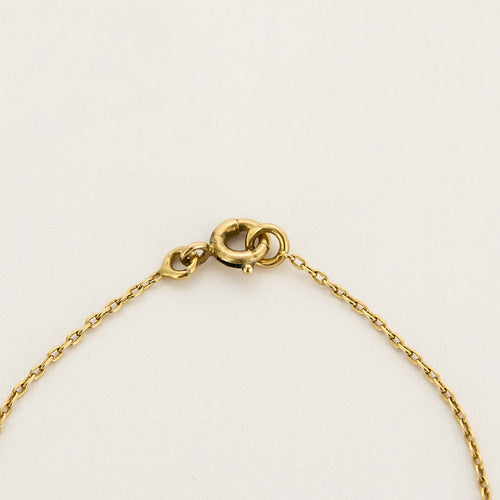 Fin collier et pendentif émeraude