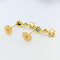 Boucles d'oreilles Boucles d'oreilles étoiles or jaune et saphirs 58 Facettes 28991