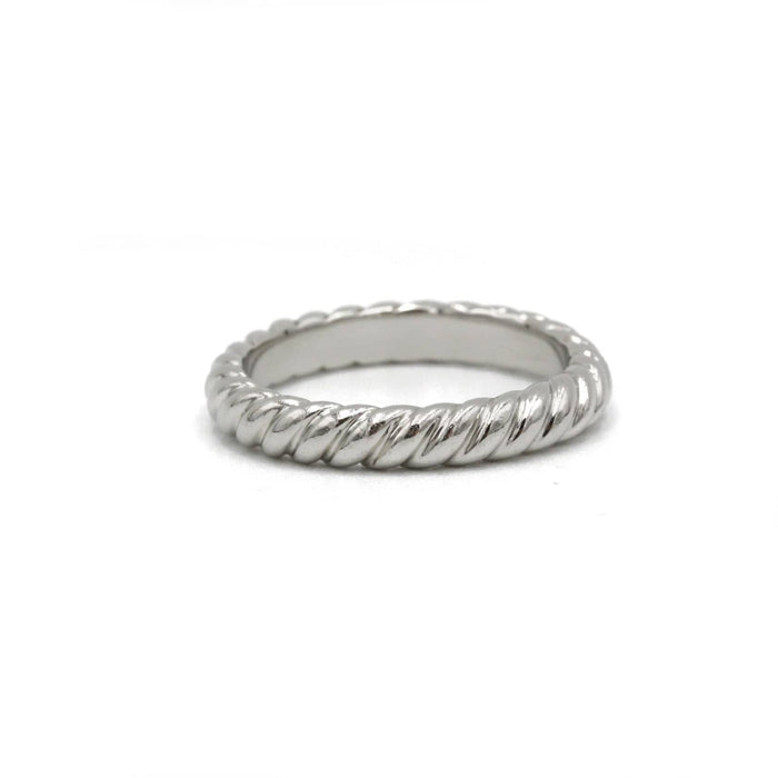 Bague DAVID YURMAN - Bague Cable platine 58 Facettes 240321R