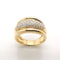 Bague 62 Bague en or jaune diamants 58 Facettes