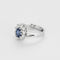 Bague 47 Bague en Or blanc, saphir et diamants 58 Facettes DADB-05