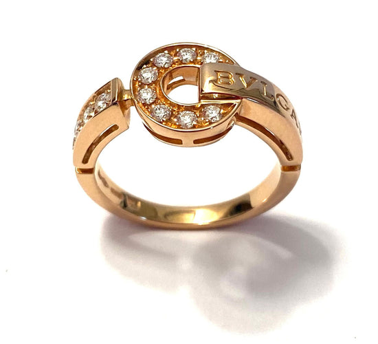Bague 53 BULGARI - Bvlgari Bague Bvlgari en or rose 58 Facettes