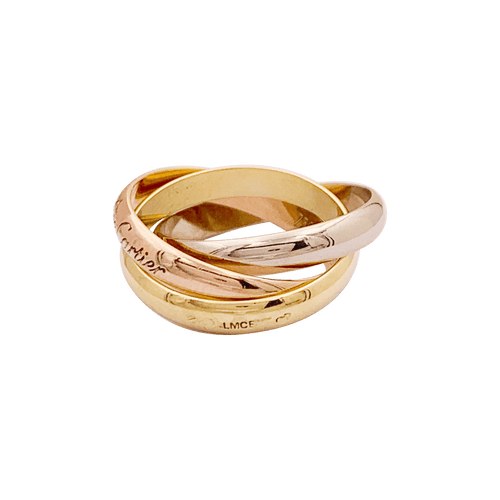 Bague 52 Bague CARTIER Trinity Must, trois ors. 58 Facettes 34532