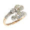 Bague 55 Grandeur impressionnante : bague victorienne Toi et Moi avec diamants de 2,57 ct 58 Facettes 24320-0163