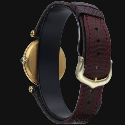 Montre Cartier Montre Must De Cartier Vermeil 58 Facettes MT41245