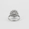 Bague 53 BAGUE MARGUERITE DIAMANTS EN PLATINE 58 Facettes