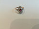 Bague 54.5 Bague Marquise ancienne or rose, platine, rubis, diamants 58 Facettes