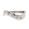 Bague 63 Bague  Alliance Or blanc Diamant 58 Facettes 3221910CN