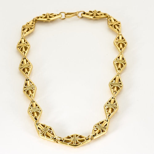 Collier Collier de passementerie en or jaune 58 Facettes GU297