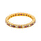 Bague 52 Bague  Alliance tour complet  Or jaune Rubis, Diamant 58 Facettes 4958961CN