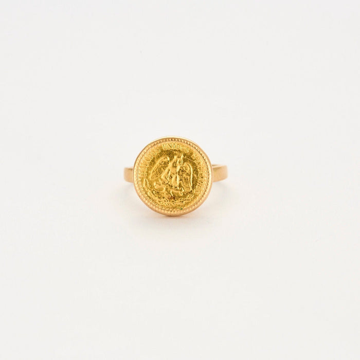 Bague or jaune pièces or