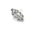 Bague 46 Bague en or blanc 18 carats avec diamants 58 Facettes