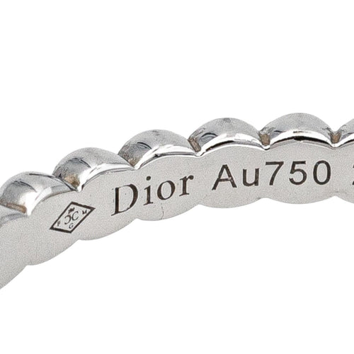 Bague 54 Dior Bague Rose des vents Or blanc Diamant 58 Facettes 4544006RV