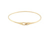 Bracelet bracelet DINH VAN serrure jonc 334106 16.5 en or jaune 18k diamant 58 Facettes 264952