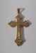 Pendentif Grande croix ancienne en or rose 58 Facettes