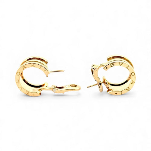 Boucles d'oreilles Boucles d’oreilles BVLGARI en or jaune 18 carats 58 Facettes