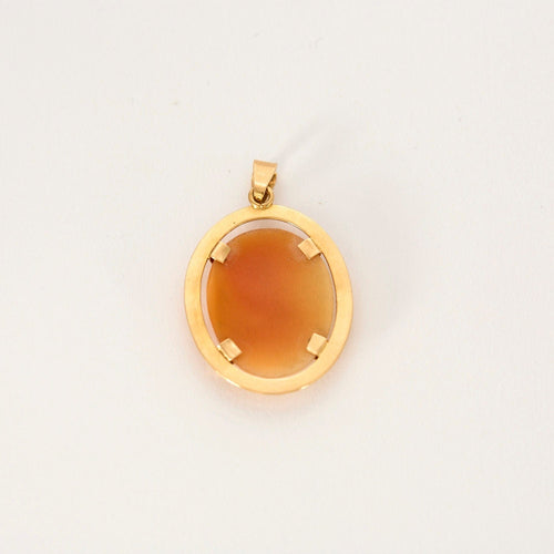 Pendentif Pendentif Camée or jaune camée 58 Facettes LP902