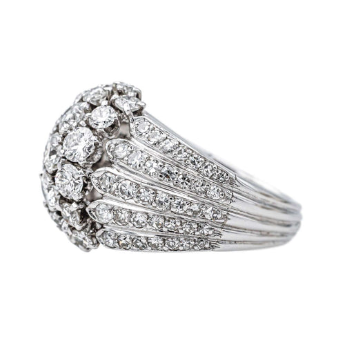 Bague 51 Bague Cocktail Or blanc Diamant 58 Facettes 4061324CN