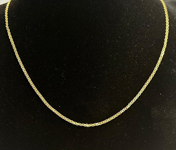 Collier Collier double forçat or jaune 58 Facettes LP182