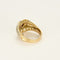 Bague en Or jaune & blanc 18k Rubis