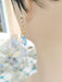 Blue Topaz Drop Earrings 58 Facettes AA 1640