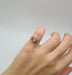 Bague 47 Bague or jaune sertie de diamants et rubis 58 Facettes